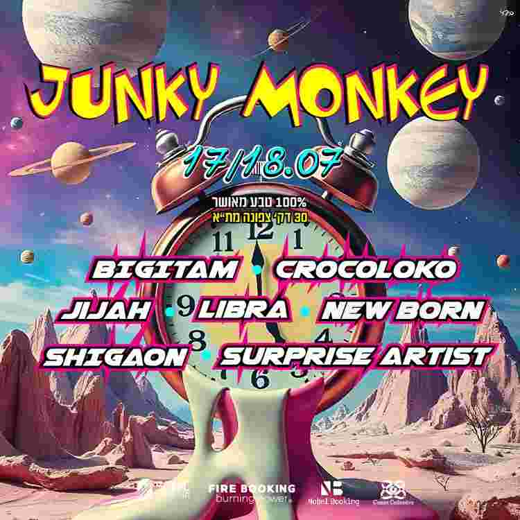 Event image Junky Monkey Summer Madness 