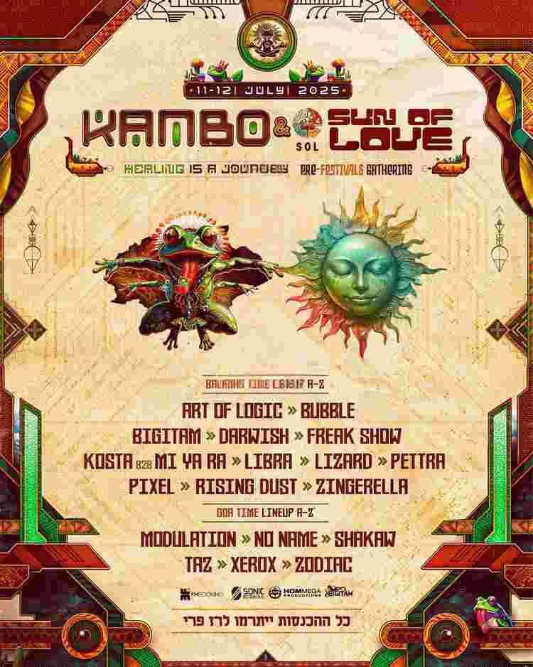 Event image KAMBO x Sun Of Love// Pre-Festivals // 11-12.7 🌲🌳
