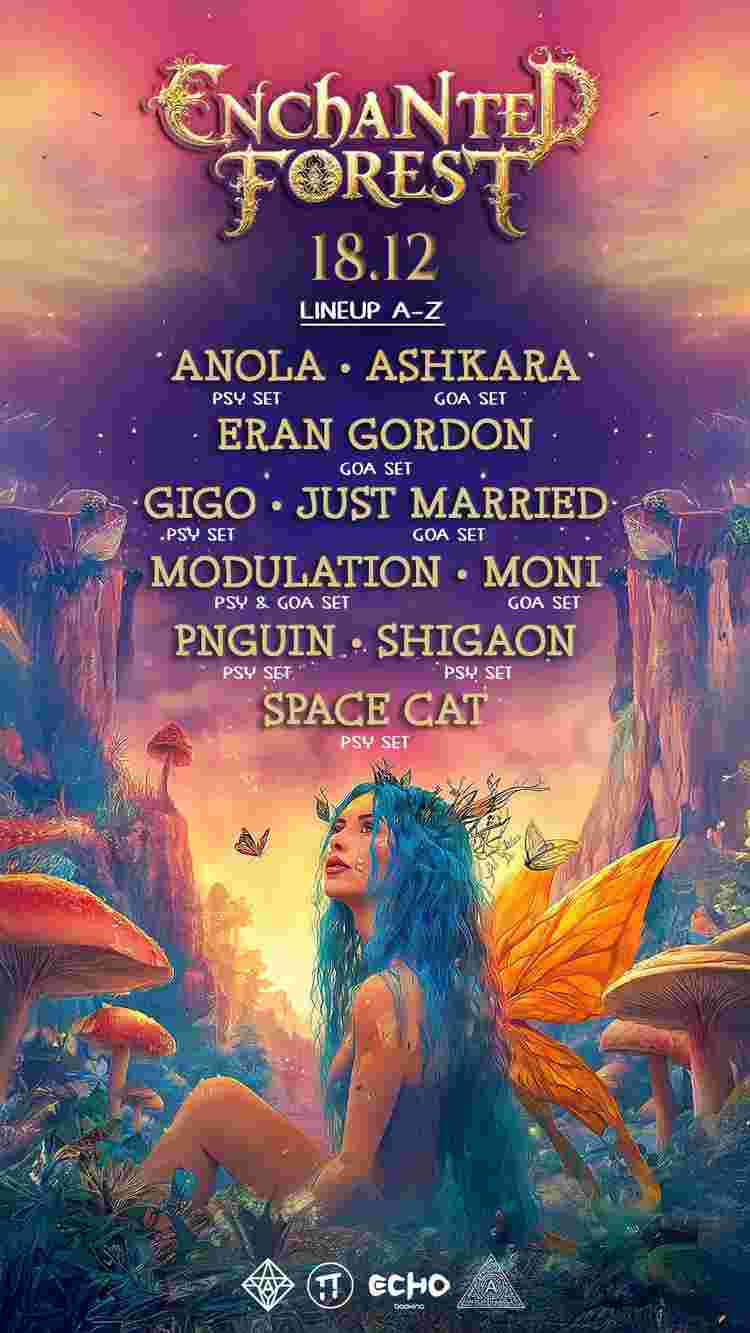 Event image Enchanted Forest Hanukkah 🕎✨️💜