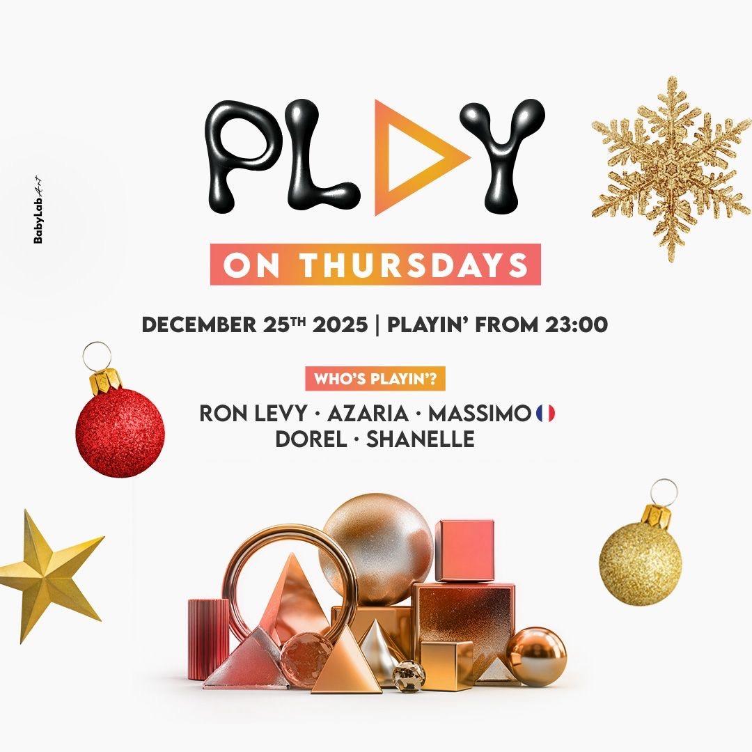 PLAY TLV // CHRISTMAS EDITION // 25.12